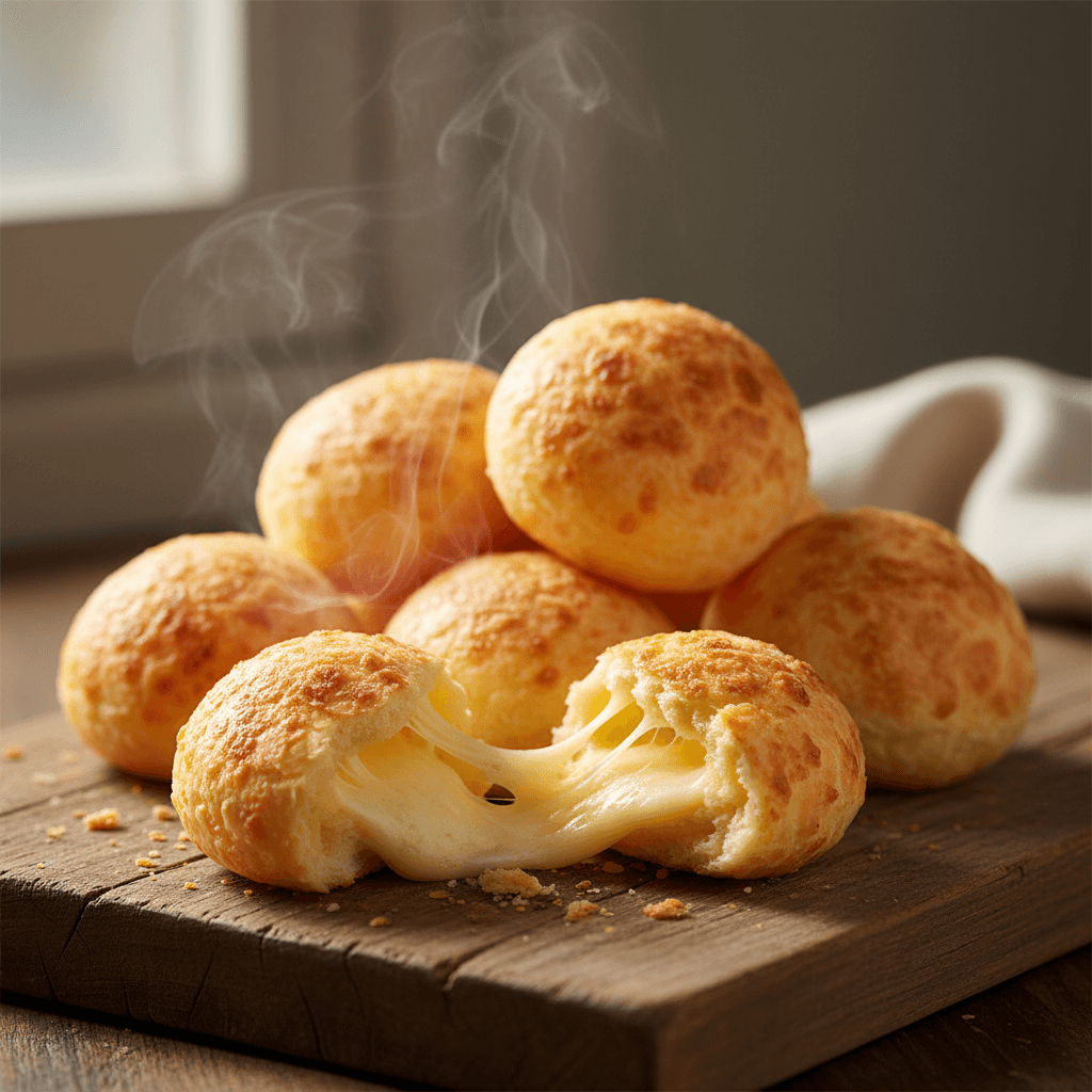 Broa caseira recém-saÃda do forno com cor dourada